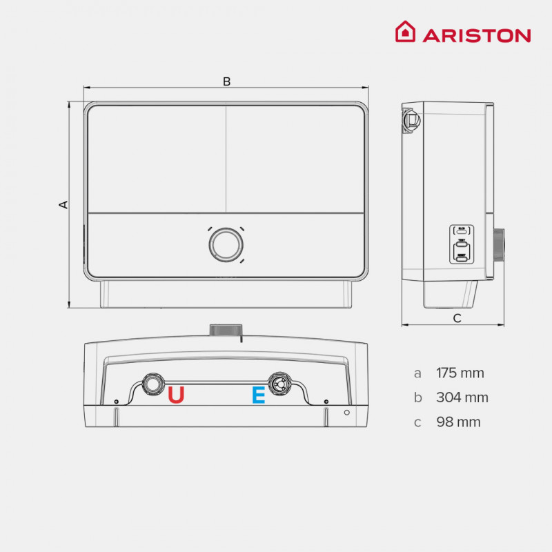 Aures SLIM MULTI, Termo eléctrico instantáneo